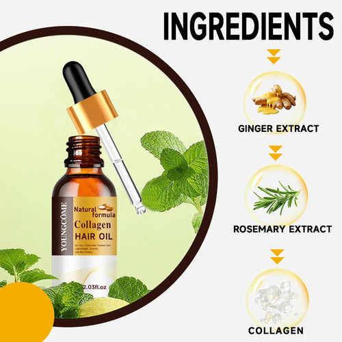  Collagen Keratin Hair Mask & Oil Control Moisturizer cashymart