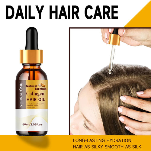  Collagen Keratin Hair Mask & Oil Control Moisturizer cashymart