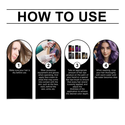  Color Hair Dye Shampoo cashymart