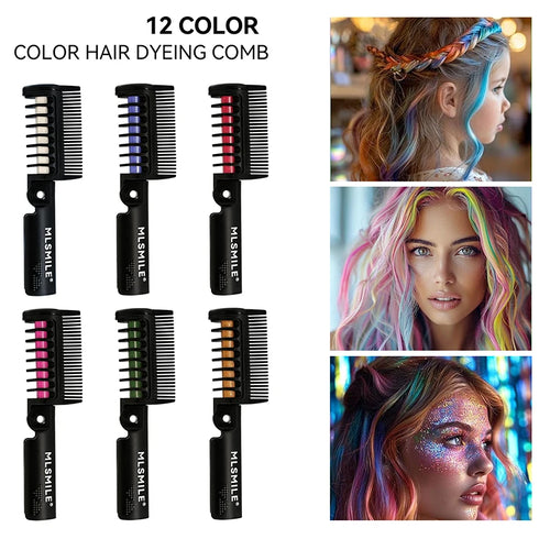  Color Hair Dyeing Comb cashymart