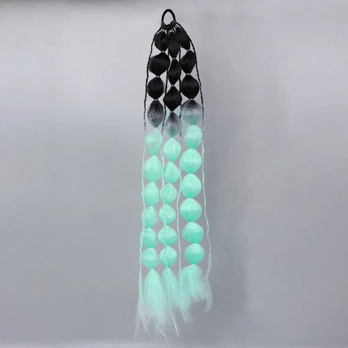  Colorful Bubble Braid Ponytail Extension cashymart