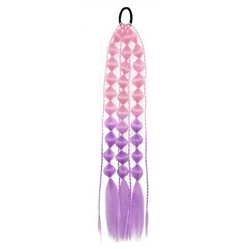  Colorful Bubble Braid Ponytail Extension cashymart
