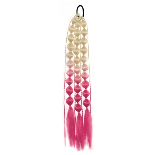  Colorful Bubble Braid Ponytail Extension cashymart