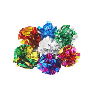  Colorful Crinkle Balls for Cats cashymart