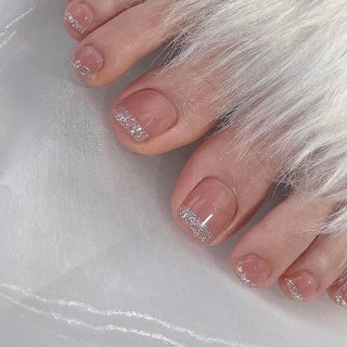  Colorful Flower Press On Nails Set 24pcs cashymart