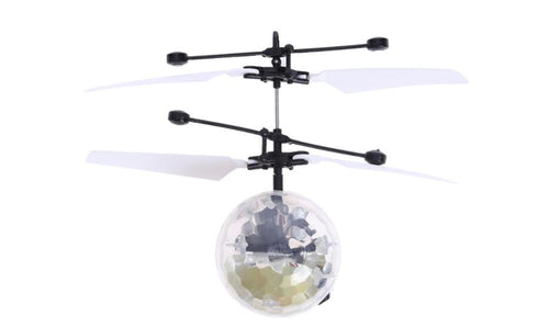  Colorful LED Induction Flying Helicopter Ball Toy cashymart