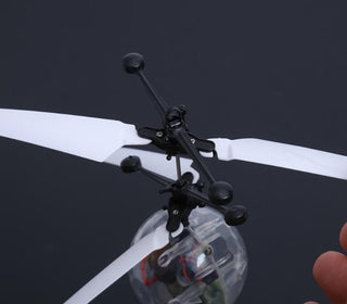  Colorful LED Induction Flying Helicopter Ball Toy cashymart