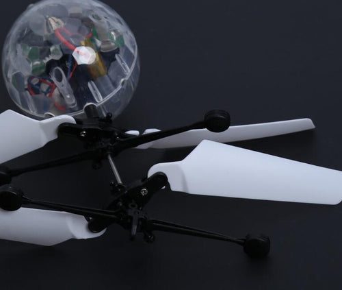  Colorful LED Induction Flying Helicopter Ball Toy cashymart