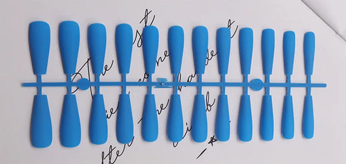  Colorful Matte Super Long Coffin Nails cashymart