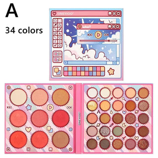 Colorful Shimmer Eyeshadow Palette 15 to 46 Shades cashymart