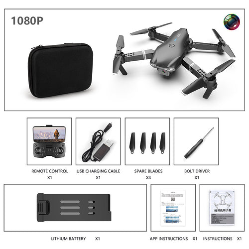  Compact Dual Camera Drone with Storage Bag cashymart
