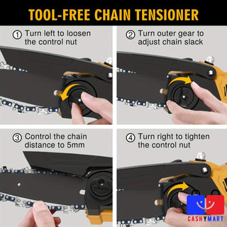  Compact Mini Chainsaw Cordless cashymart