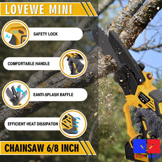  Compact Mini Chainsaw Cordless cashymart