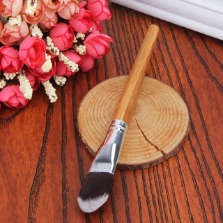  Concealer Brush Bamboo Handle Makeup Tool cashymart