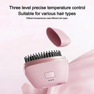  Cordless Hair Straightener Brush cashymart