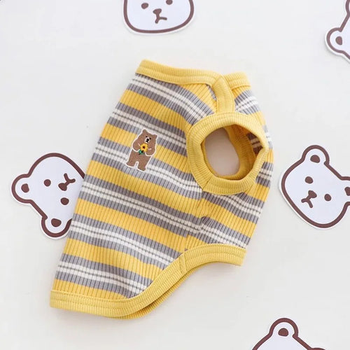  Cotton Rib Dog Shirt for Small Breeds cashymart