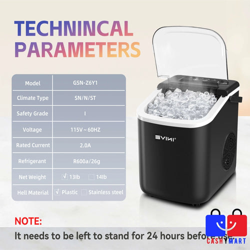  Countertop Ice Maker Machine cashymart