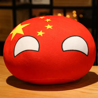  Country Ball Plush Toy Pendant Doll Collection cashymart