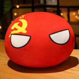  Country Ball Plush Toy Pendant Doll Collection cashymart