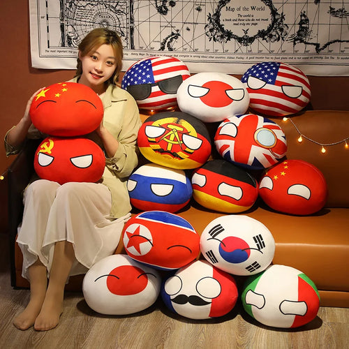  Country Ball Plushies cashymart