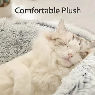  Cozy 2-in-1 Plush Cat Bed cashymart