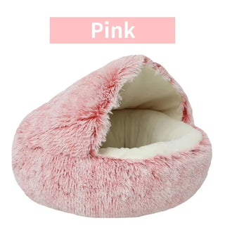  Cozy 2-in-1 Plush Cat Bed cashymart