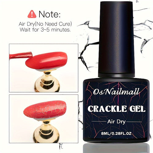  Crackle Gel Polish Set cashymart