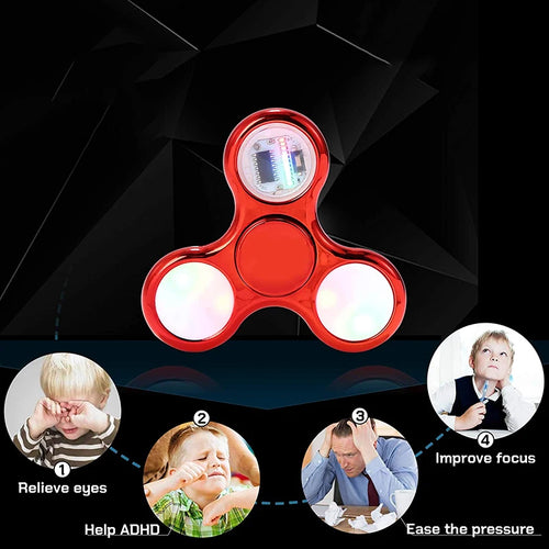  Creative Luminous LED Light Fidget Spinner cashymart