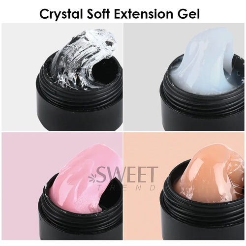  Crystal Soft Nail Gel Kit for Stunning DIY Manicures cashymart