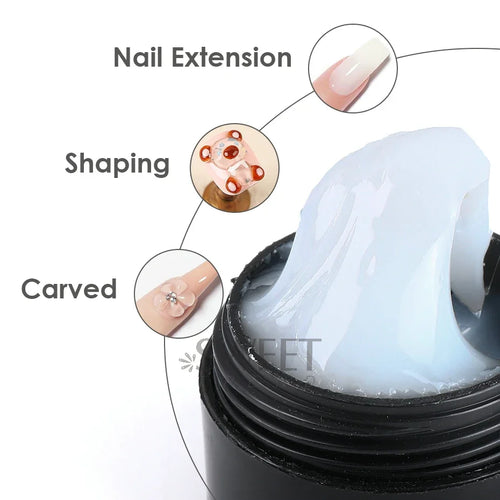 Crystal Soft Nail Gel Kit for Stunning DIY Manicures cashymart