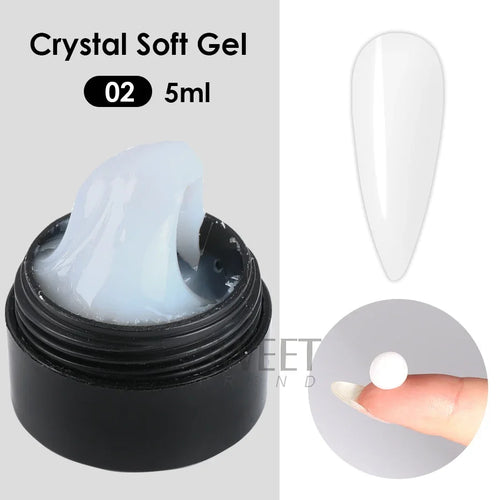  Crystal Soft Nail Gel Kit for Stunning DIY Manicures cashymart