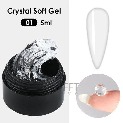  Crystal Soft Nail Gel Kit for Stunning DIY Manicures cashymart