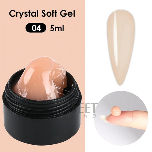  Crystal Soft Nail Gel Kit for Stunning DIY Manicures cashymart