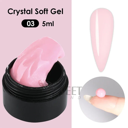 Crystal Soft Nail Gel Kit for Stunning DIY Manicures cashymart