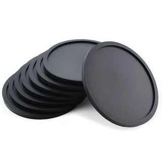  Cup Coaster Silicone Cup Pad Slip Insulation cashymart