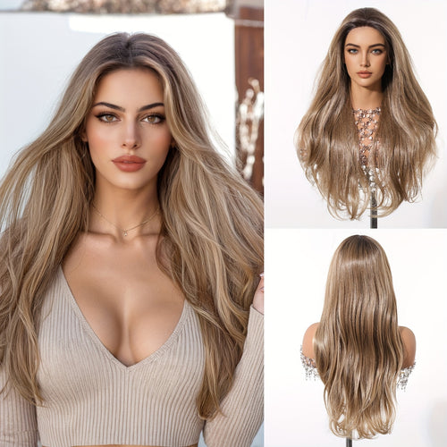  Curly Wave Lace Front Wig - cashymart