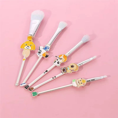  Cute Cartoon Animal Crossing Makeup Brush Set cashymart