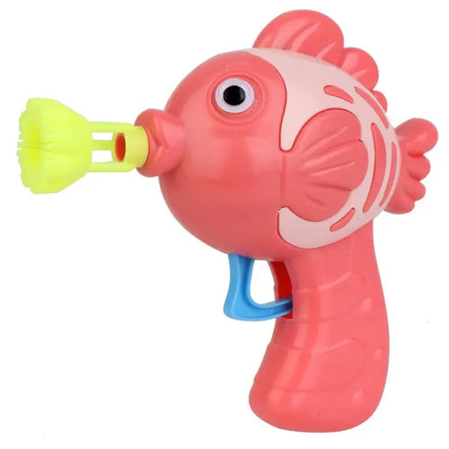  Cute Fish Soap Water Bubble Blower Machine Toy For Kids cashymart
