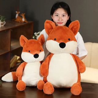  Cute Fluffy Fox Plush Toy for Girls cashymart