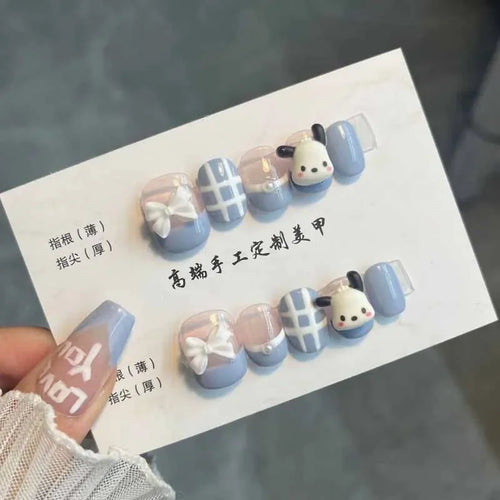  Cute Handmade Press On Nails Set cashymart
