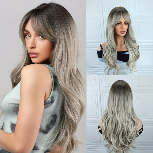  Cute Ombre Pink Curly Wig cashymart