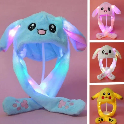  Cute Plush Bunny Moving Ears Headband cashymart