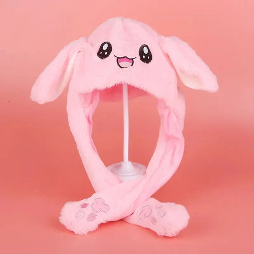  Cute Plush Bunny Moving Ears Headband cashymart