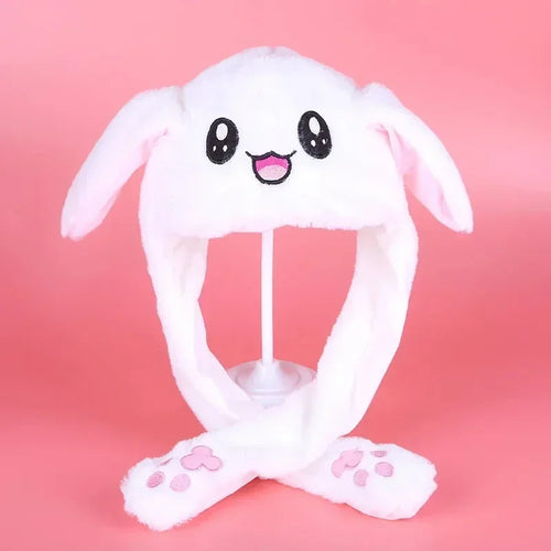  Cute Plush Bunny Moving Ears Headband cashymart