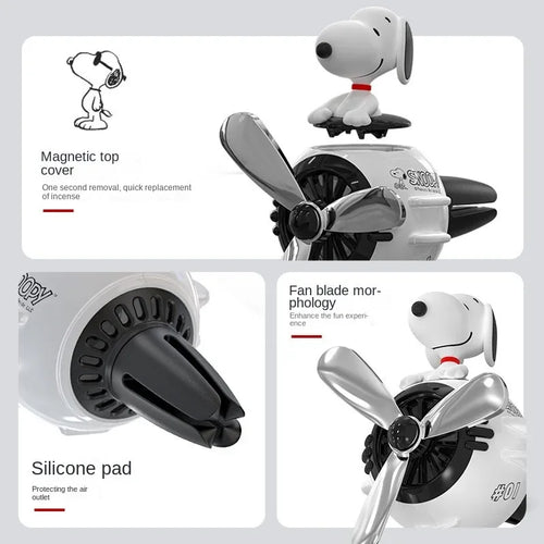  Cute Snoopy Car Air Freshener Clip Decor cashymart