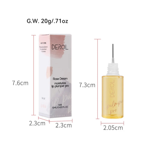 DEROL Ginger Extract Peppermint Lip Plumper Night Repair cashymart