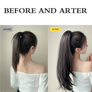  DIFEI Clip In Ponytail Hair Extension 60CM cashymart