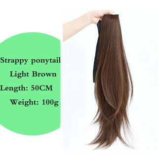  DIFEI Clip In Ponytail Hair Extension 60CM cashymart