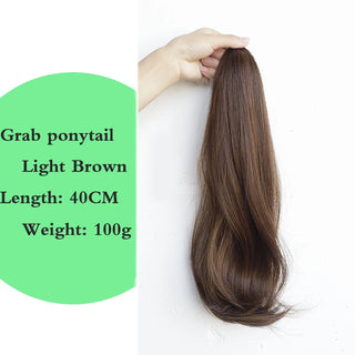 DIFEI Clip In Ponytail Hair Extension 60CM cashymart