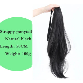  DIFEI Clip In Ponytail Hair Extension 60CM cashymart